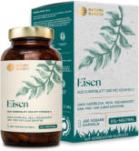 NATURE BASICS Natürliches Eisen mit pflanzlichem Vitamin C (14 mg Kapseln)